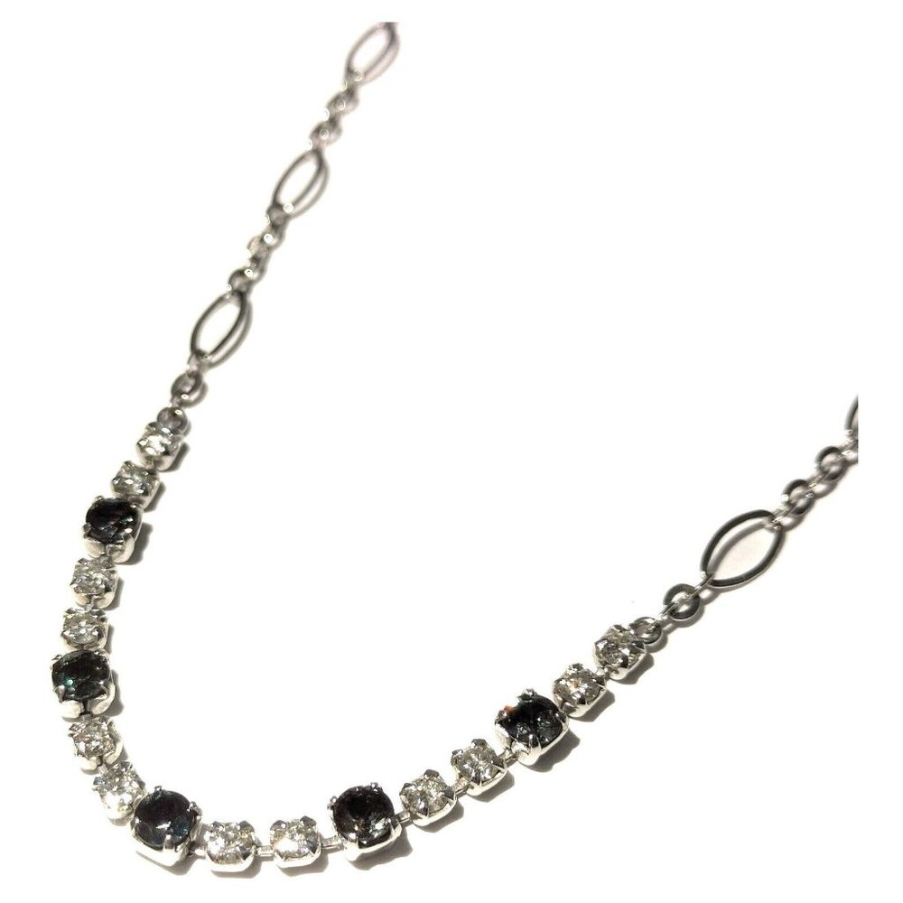 Jewelry Necklace Alexandrite 0.67ct White Gold 3714121